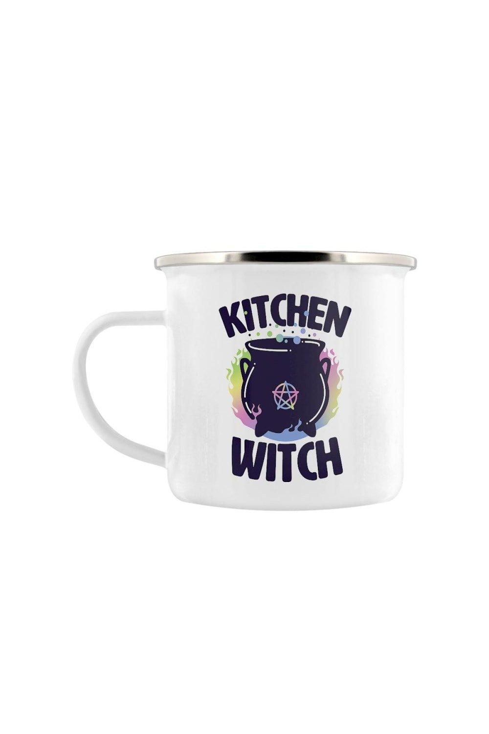 Photos - Mug / Cup Kitchen Witch Enamelled Mug